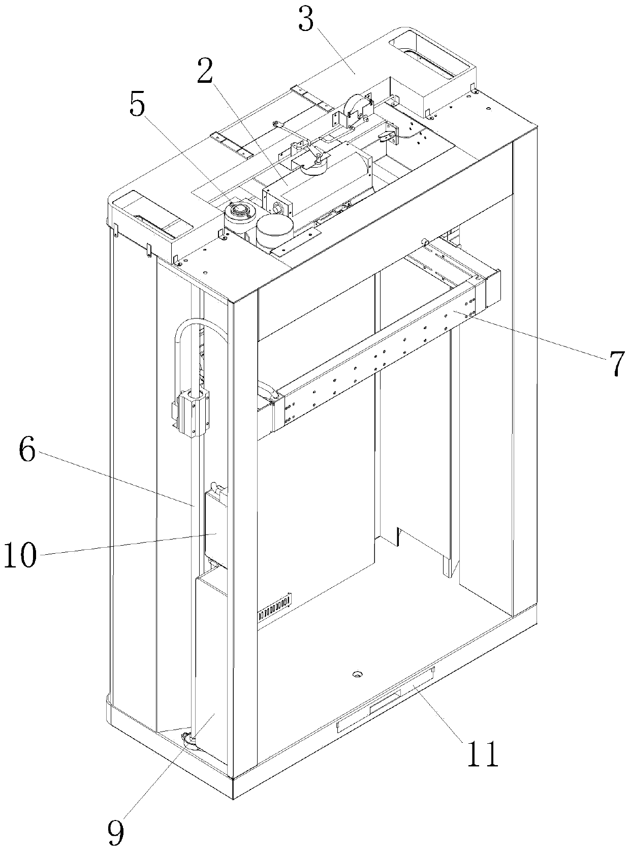 Intelligent clothes maintaining machine