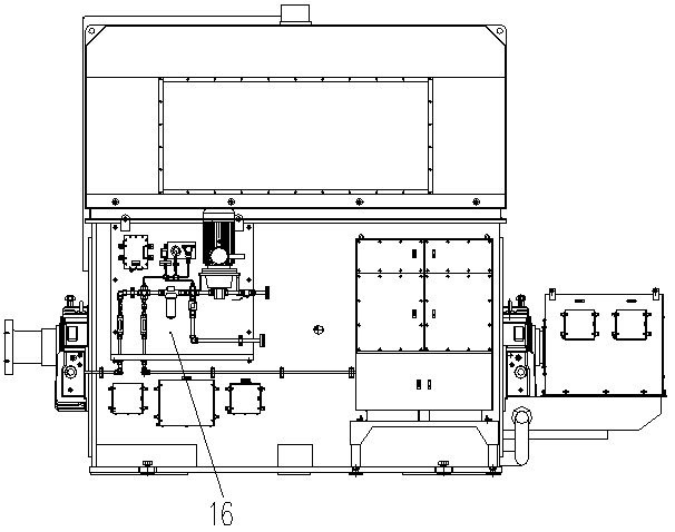 Positive-pressure and explosionproof power generator