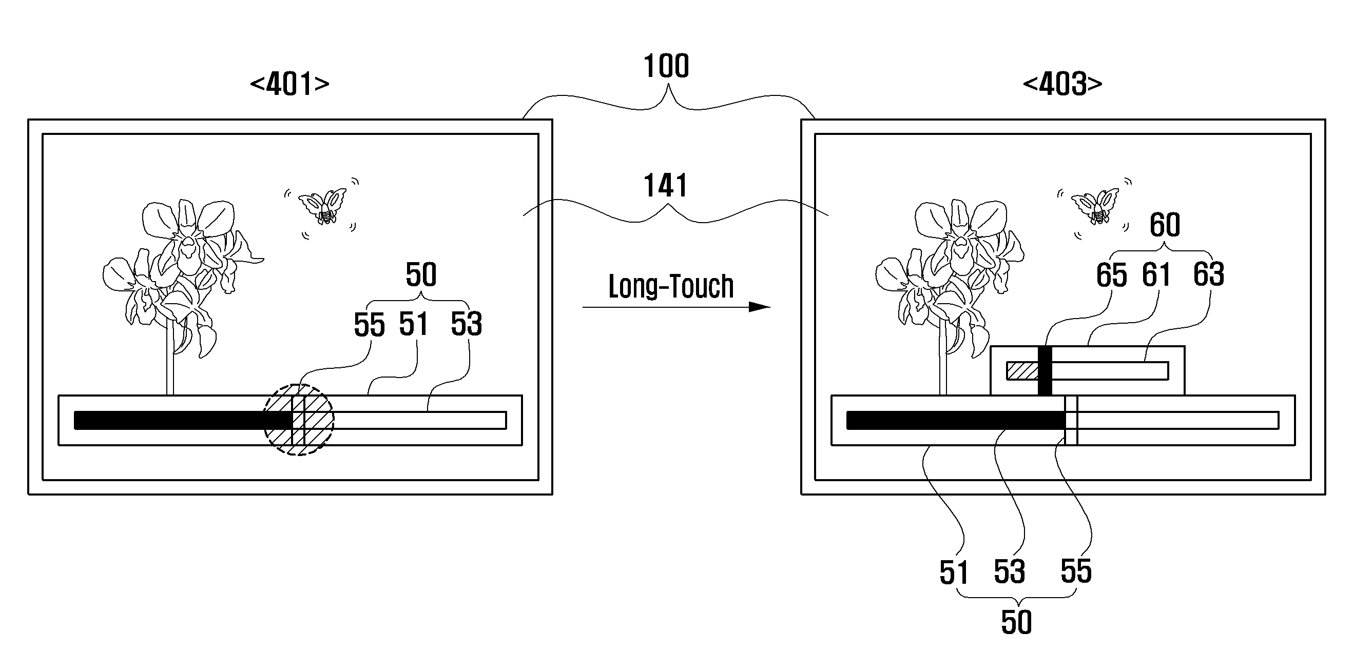 Method for finely controlling contents and portable terminal supporting the same