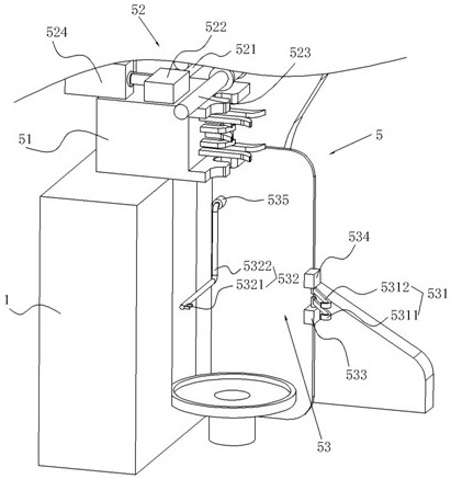 A spinning tube machine