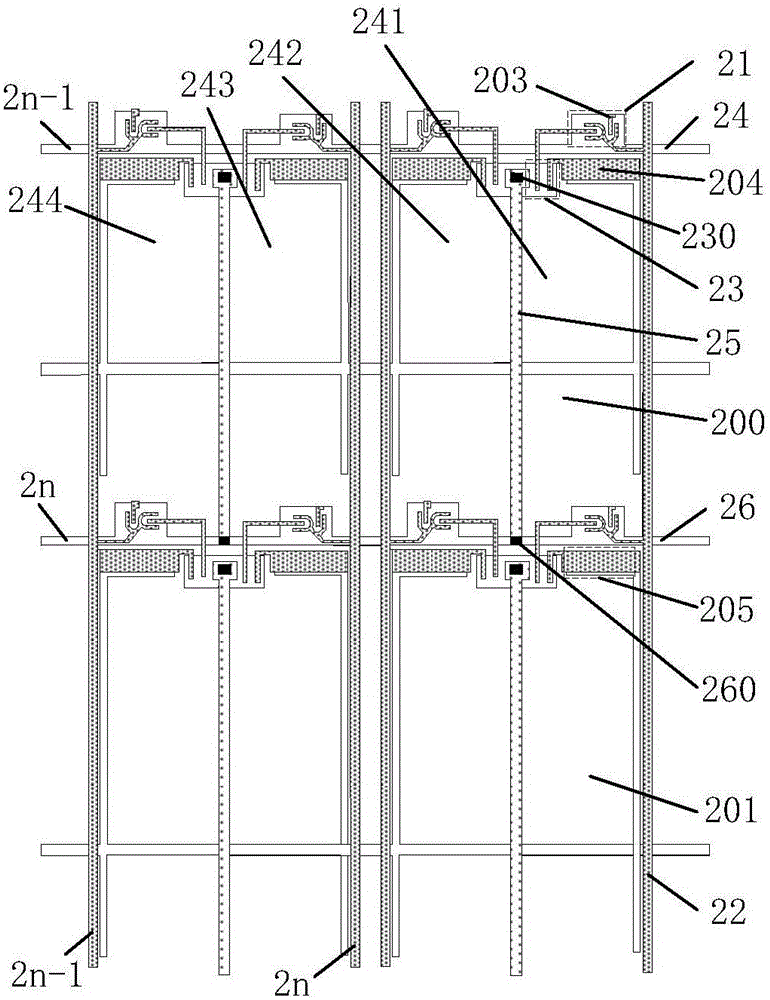 Pixel structure, liquid crystal display panel and drive method of liquid crystal display panel