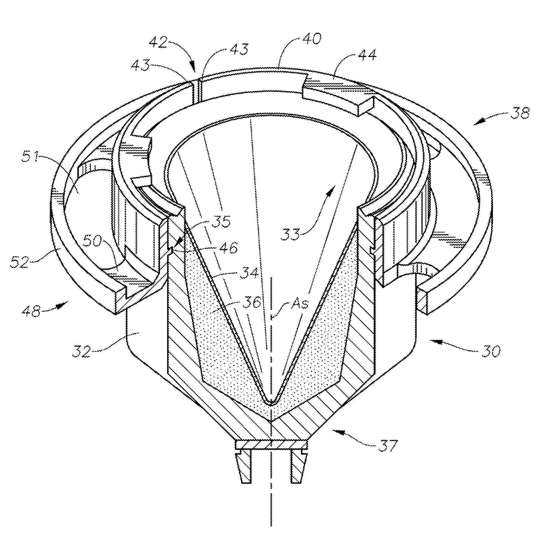 Adapter for shaped charge casing