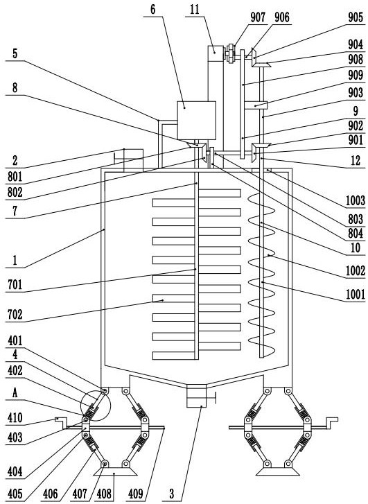 Production mixing equipment for fermentation of probiotic dairy products