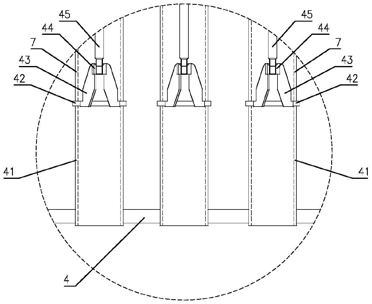 Direct-buried gas filter