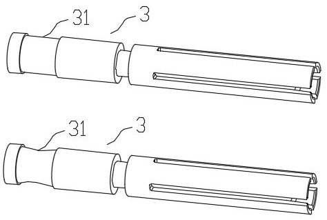 Modular PCB connecting structure and charging base thereof