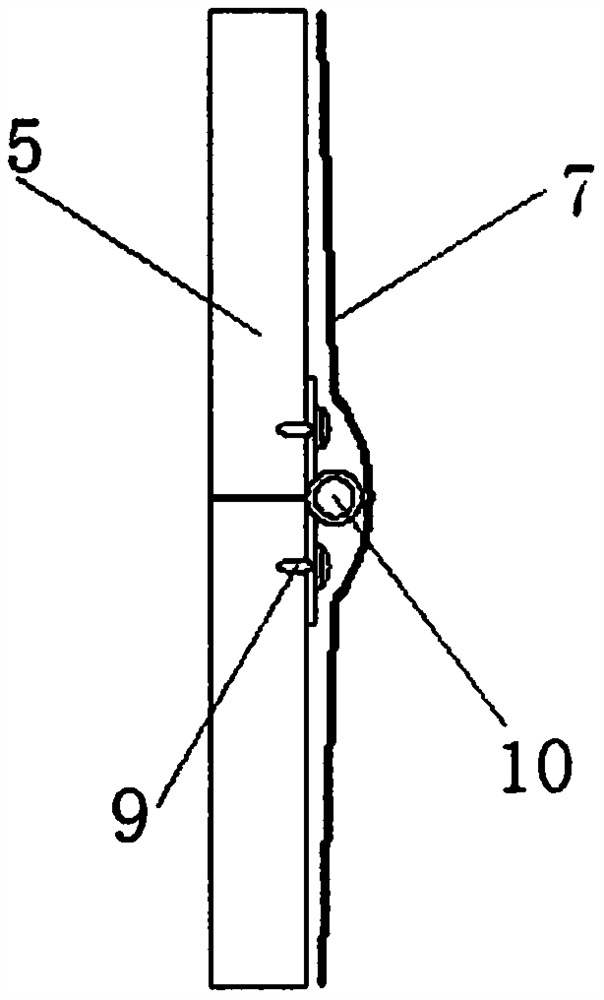 Local light-emitting picture layout