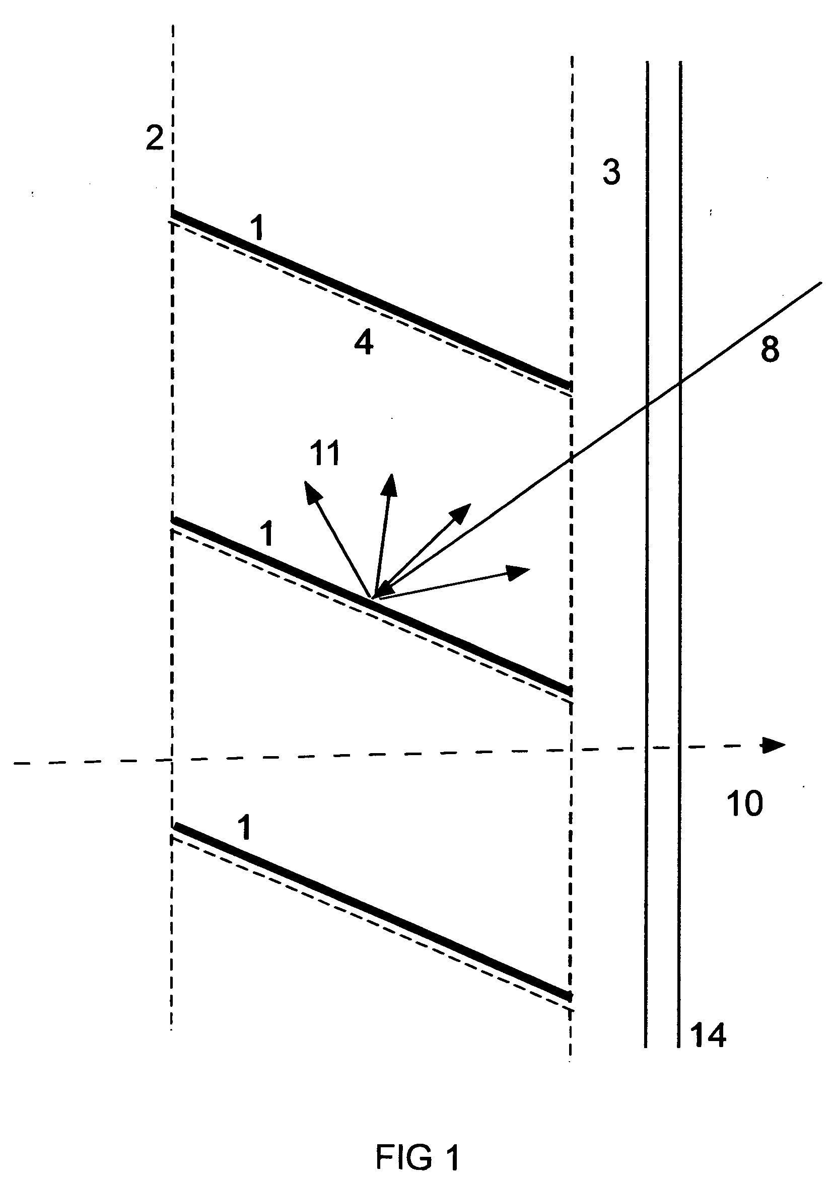 Daylighting system comprising light re-direction elements in a Venetian blind