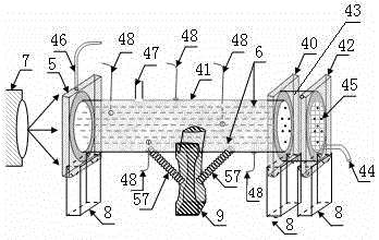 On-line measurement method of biofilm photobioreactor