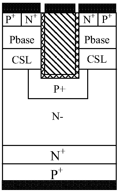 IGBT device with carrier storage layer using diode clamping