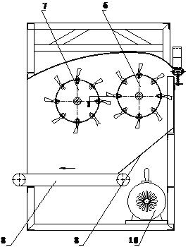 A small semi-automatic stevia leaf picker