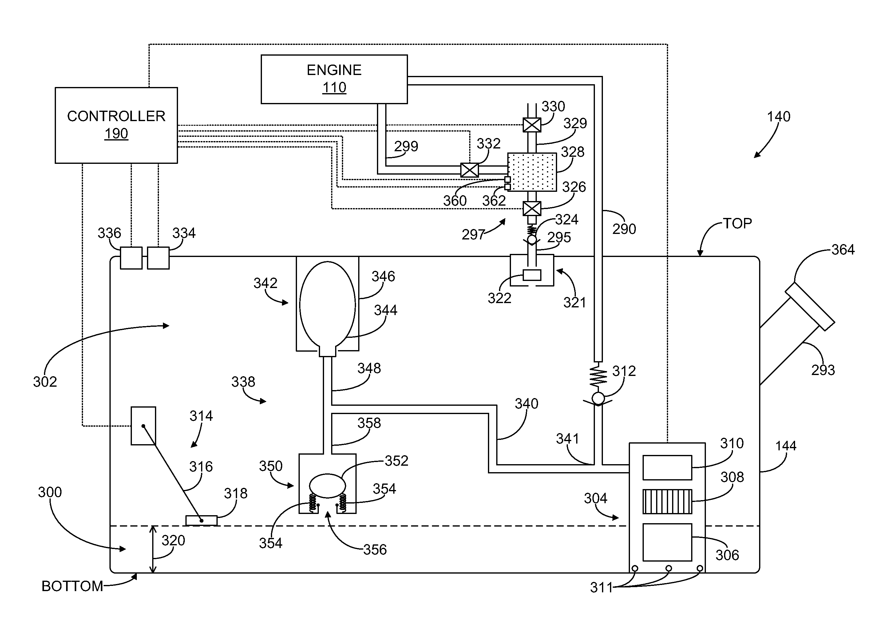 Automotive fuel system leak testing