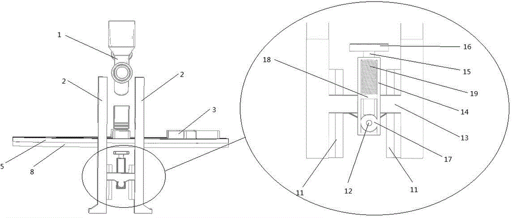 Rotary variable-frequency vibrating-compacting leaven making machine