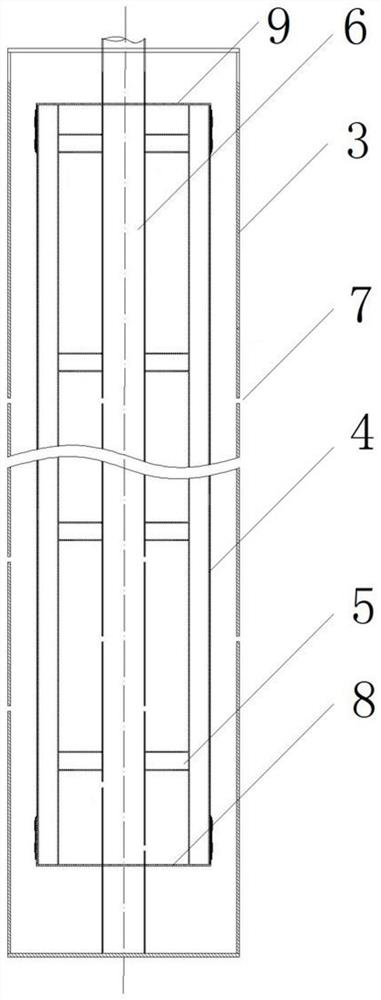 Underground cut-off wall with adjustable combined well gate