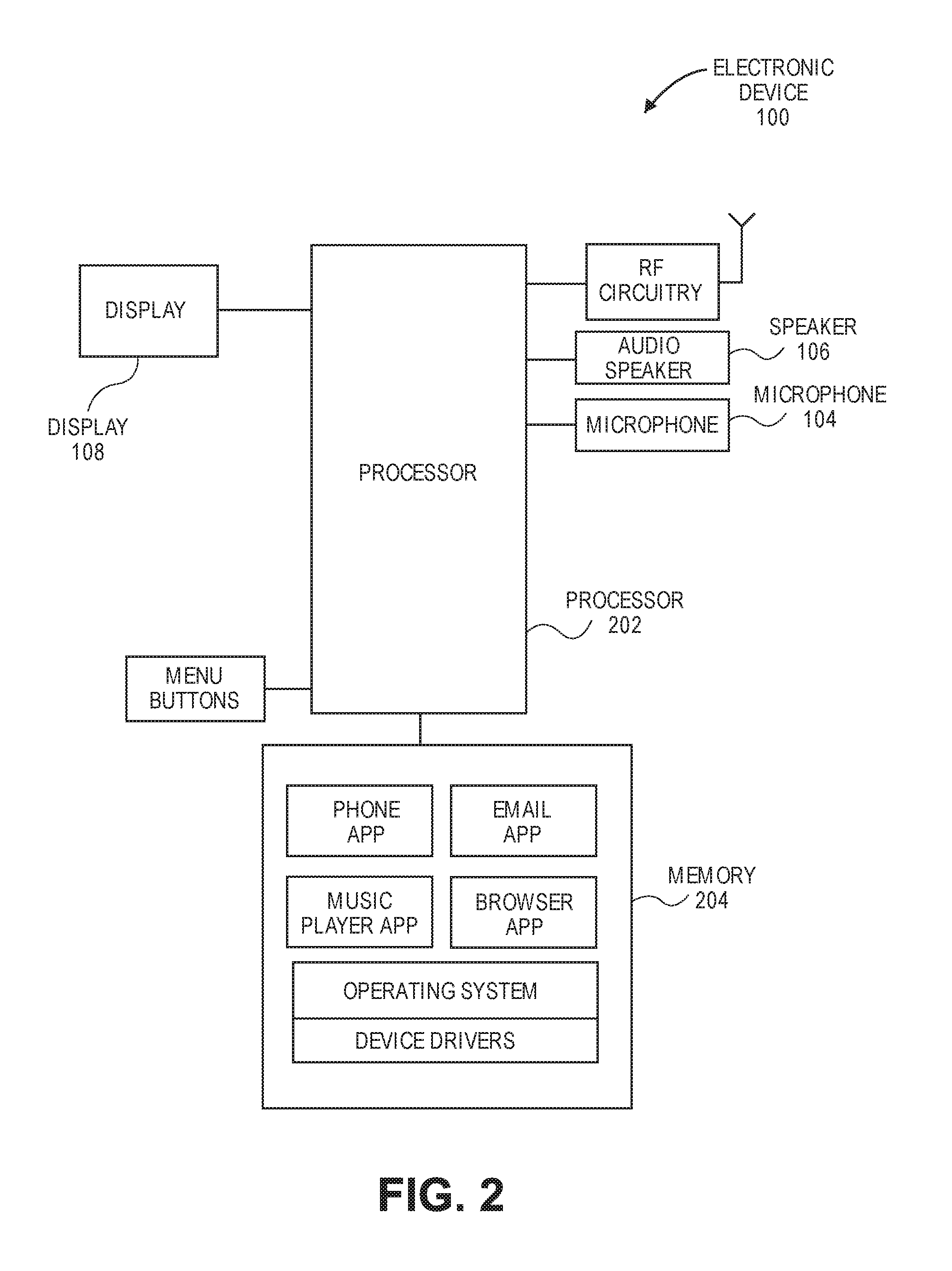 Device having a composite acoustic membrane