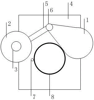 Adjustable single-door same-direction shutoff valve