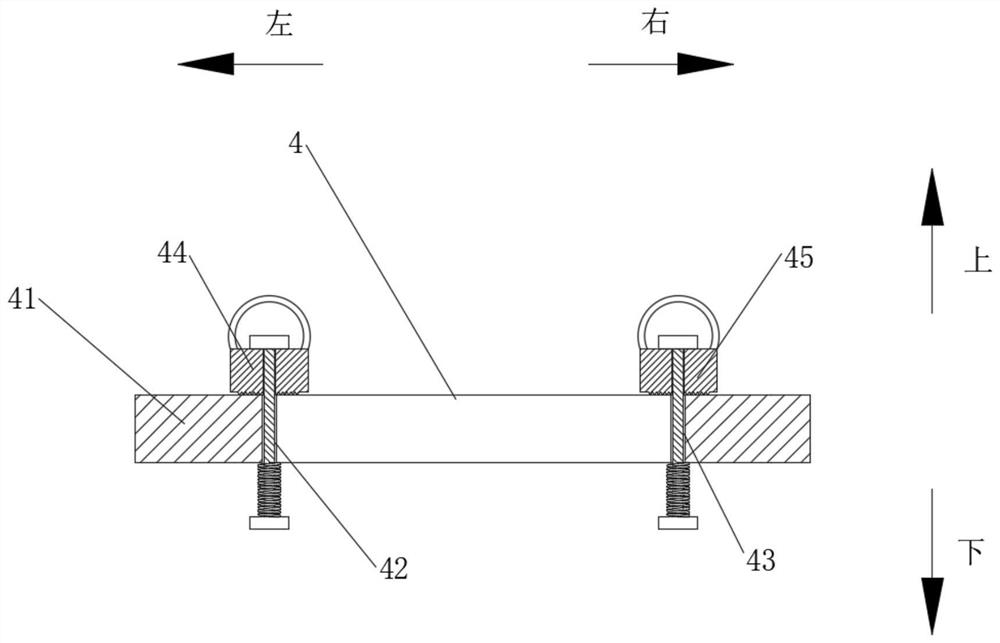 Automatic discharging and weighing device of grain drying machine