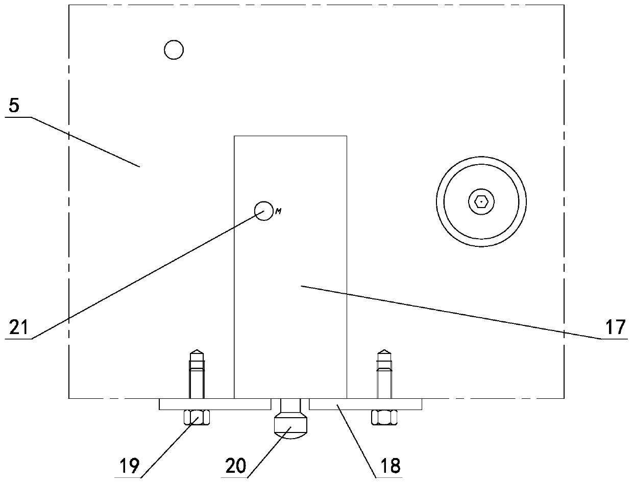 Pattern bit blanking die