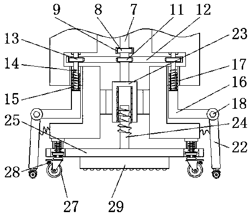 An expanded anti-dumping and labor-saving travel trolley case