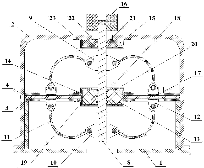 Three-direction rigidity-adjustable vibration isolator