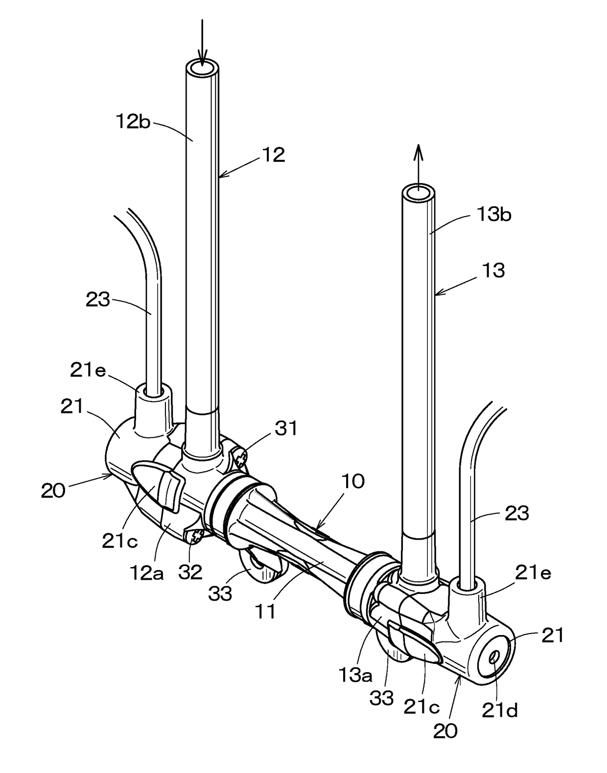 Ultrasonic flow meter