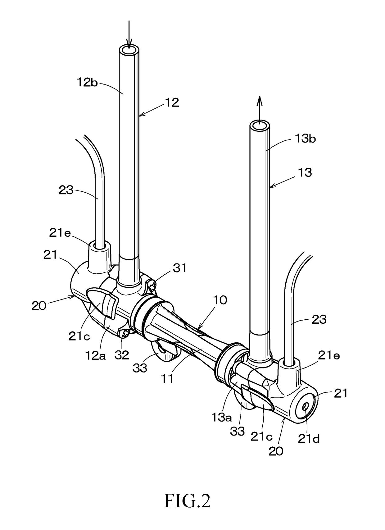 Ultrasonic flow meter