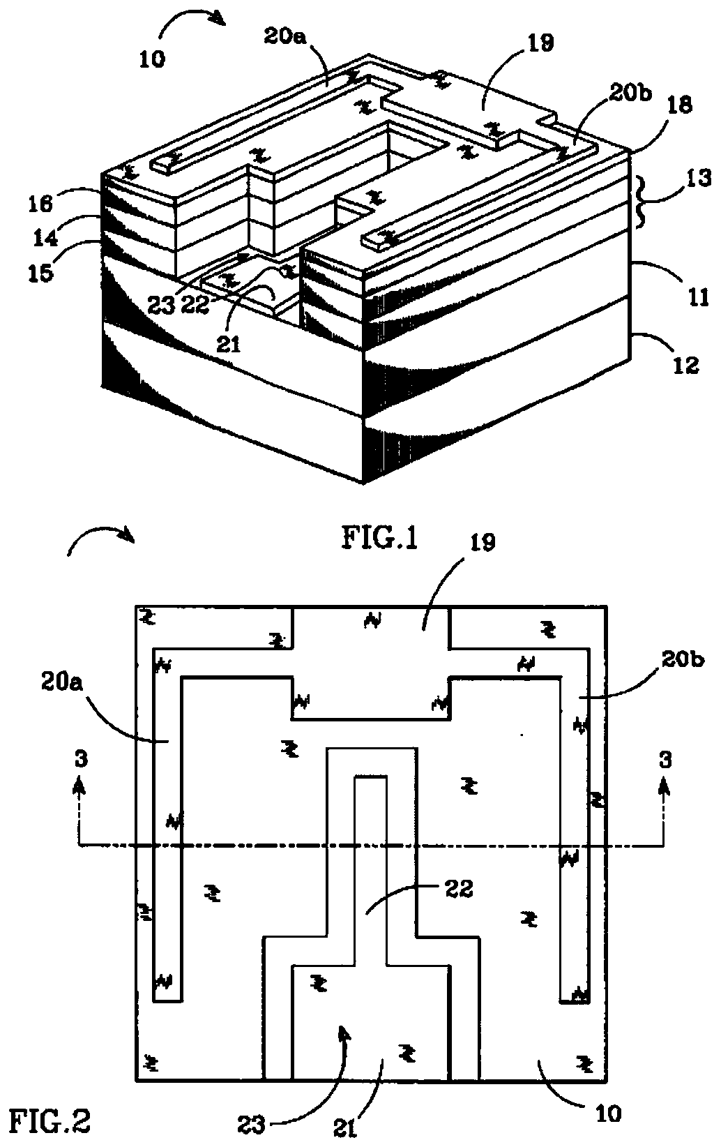 Positively-mounted integrated unit diode chip