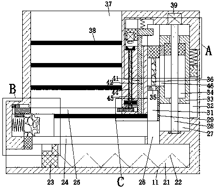 Permanent paper bookbinding machine mechanism