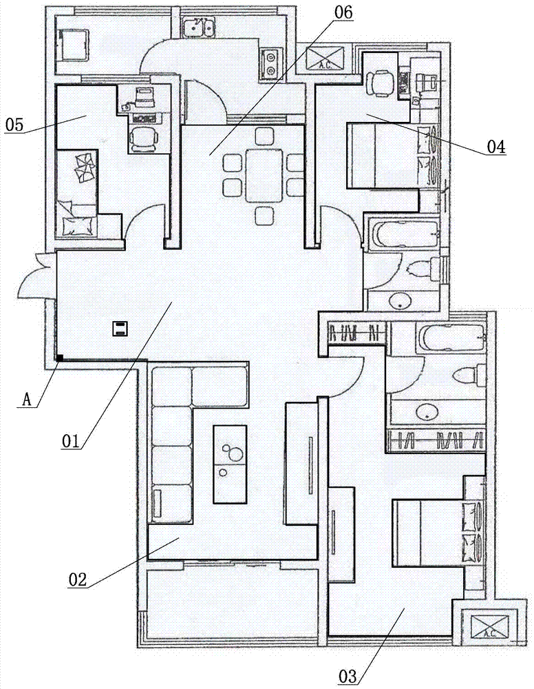 Area cleaning image control method of robot cleaner