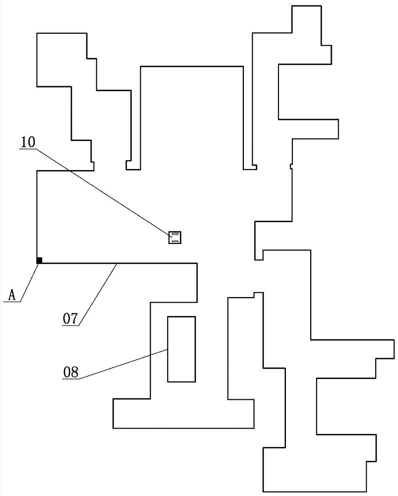 Area cleaning image control method of robot cleaner