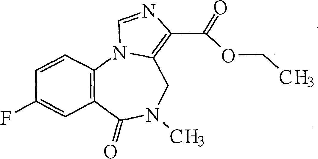 Flumazenil liposome injection