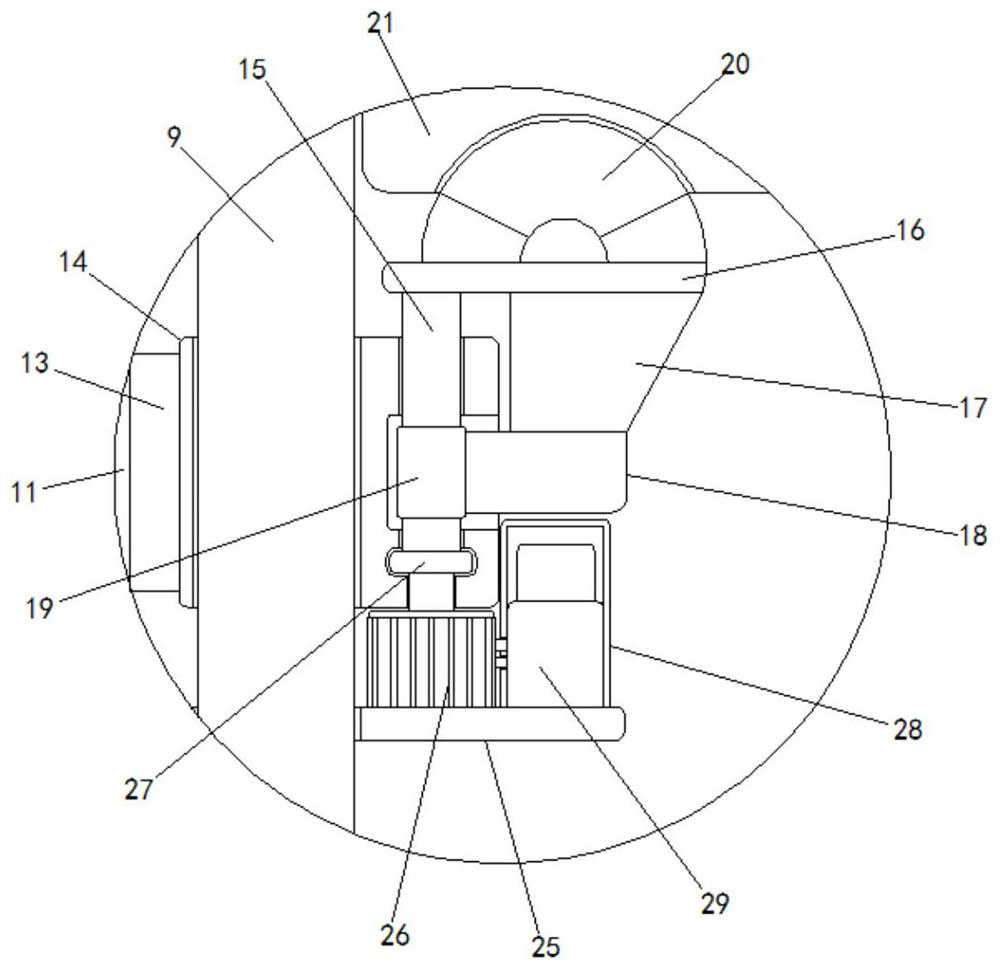 Firefighting device with automatic opening function