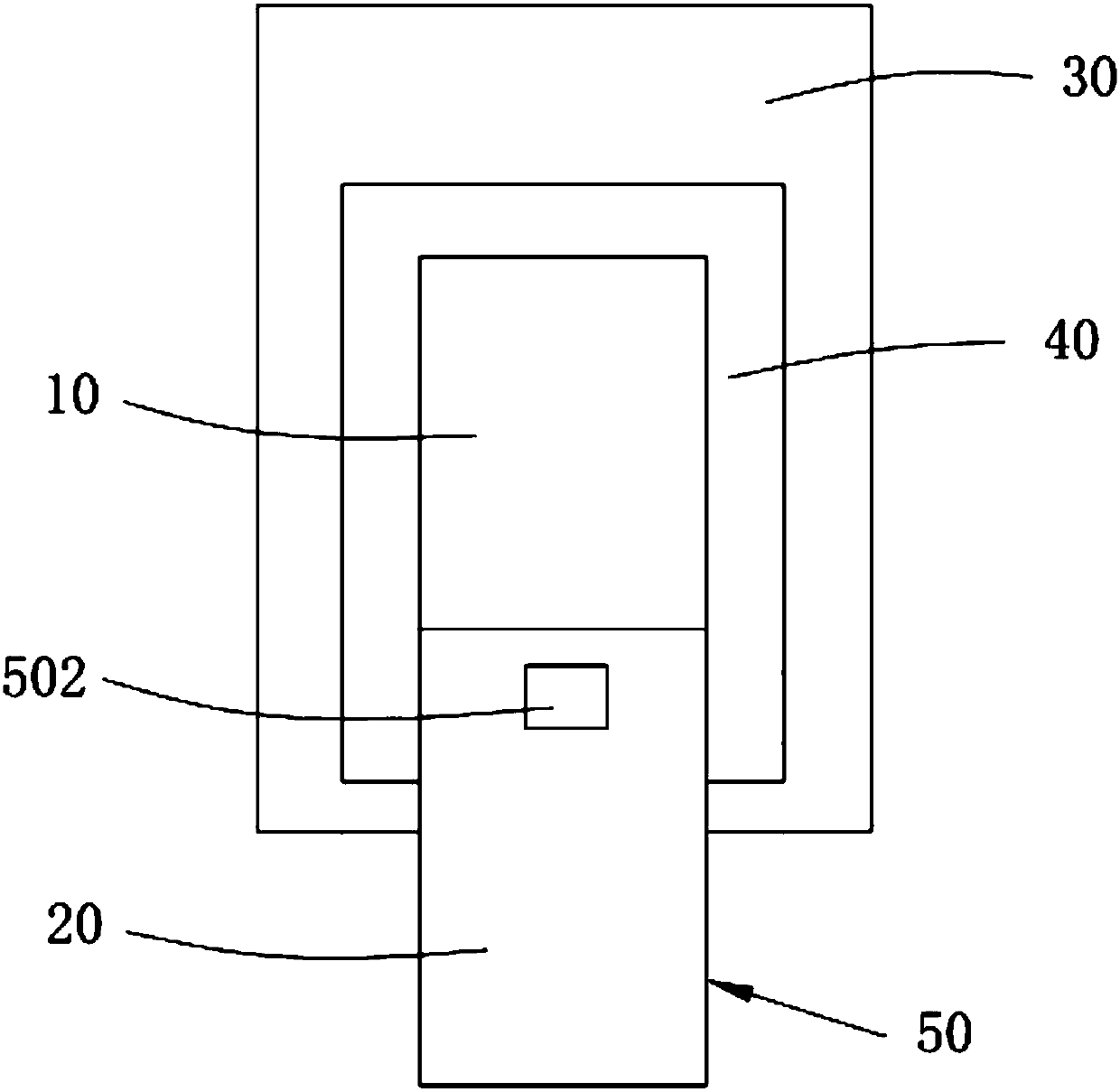 Display panel test device and display panel test method