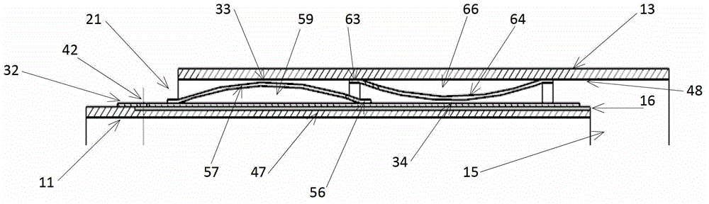 A double-sealed connection structure between the combustion chamber flame tube and the transition section of a gas turbine