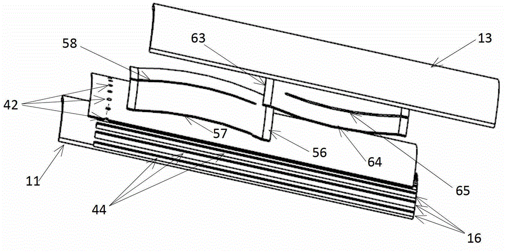 A double-sealed connection structure between the combustion chamber flame tube and the transition section of a gas turbine