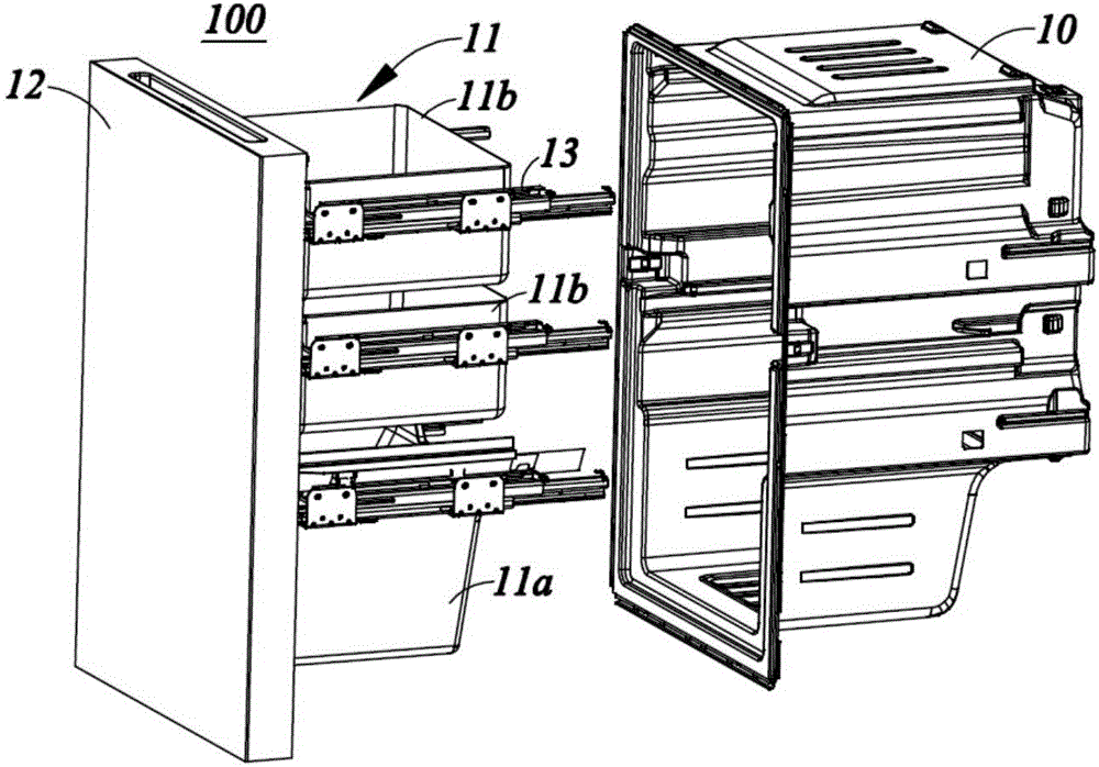 Drawer assembly and refrigerator comprising the same