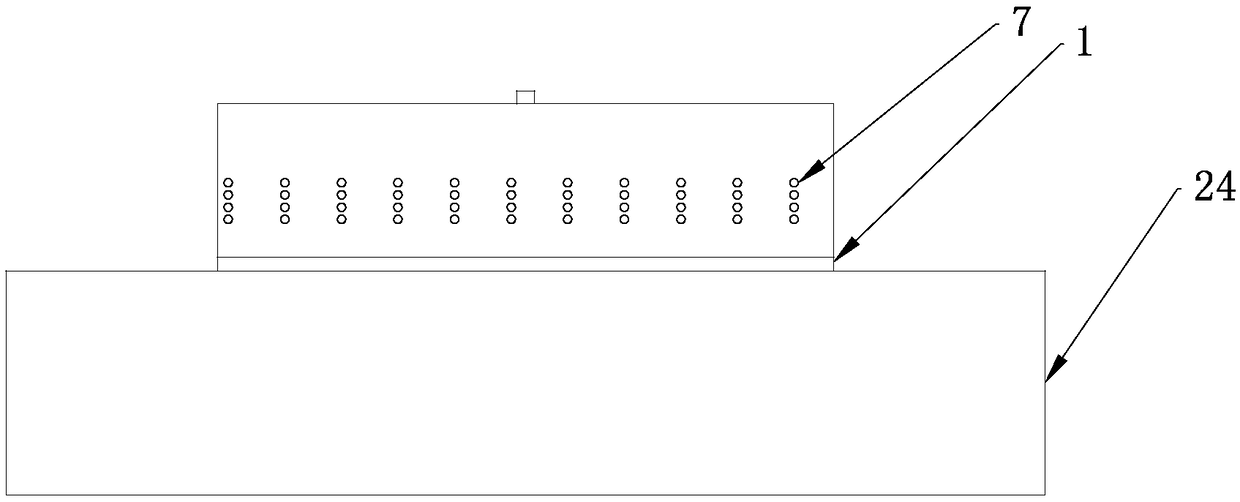 Sawdust compressing device