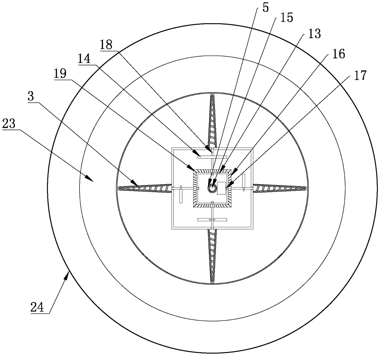 Sawdust compressing device