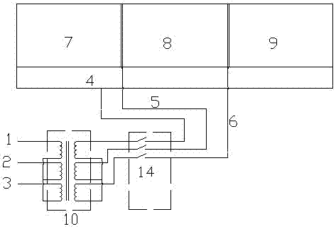 Resistance network facility for removing snows and ices from road and laying and power-supplying method thereof