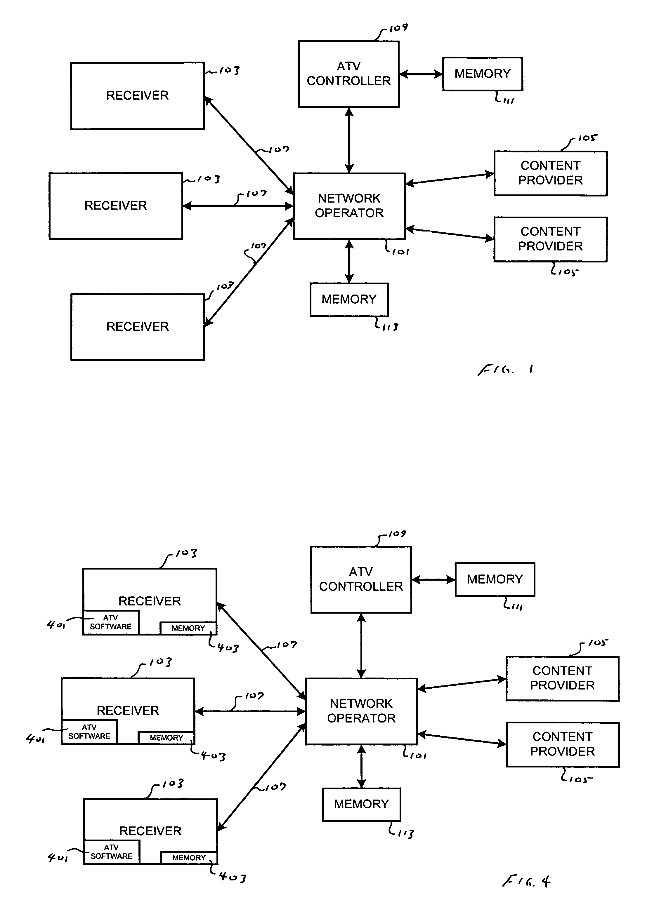 Method and system for controlling and auditing content/service systems