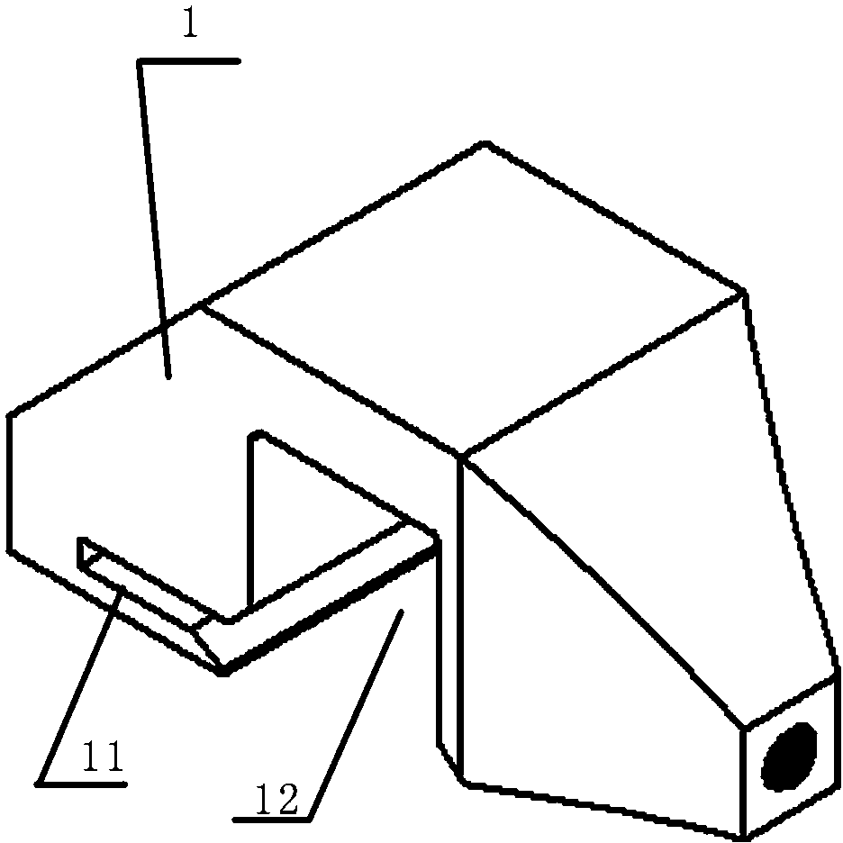 Maintenance device for chain buckle of double-chain conveying machine