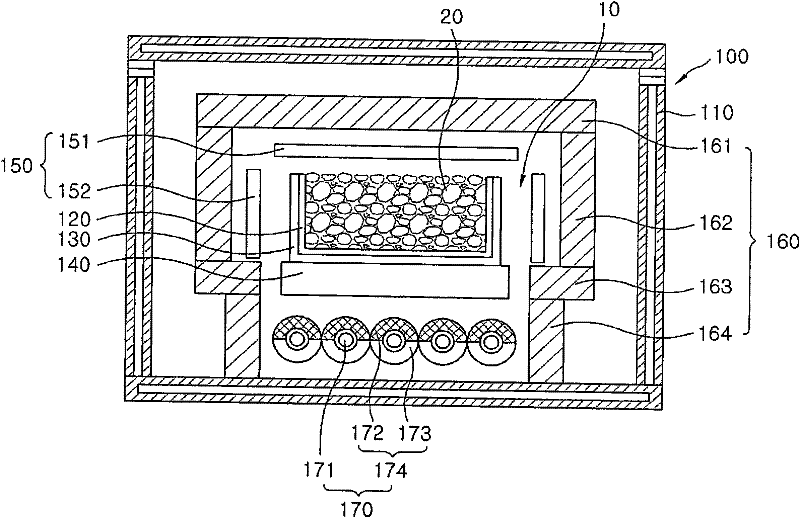 Apparatus and method for manufacturing ingot