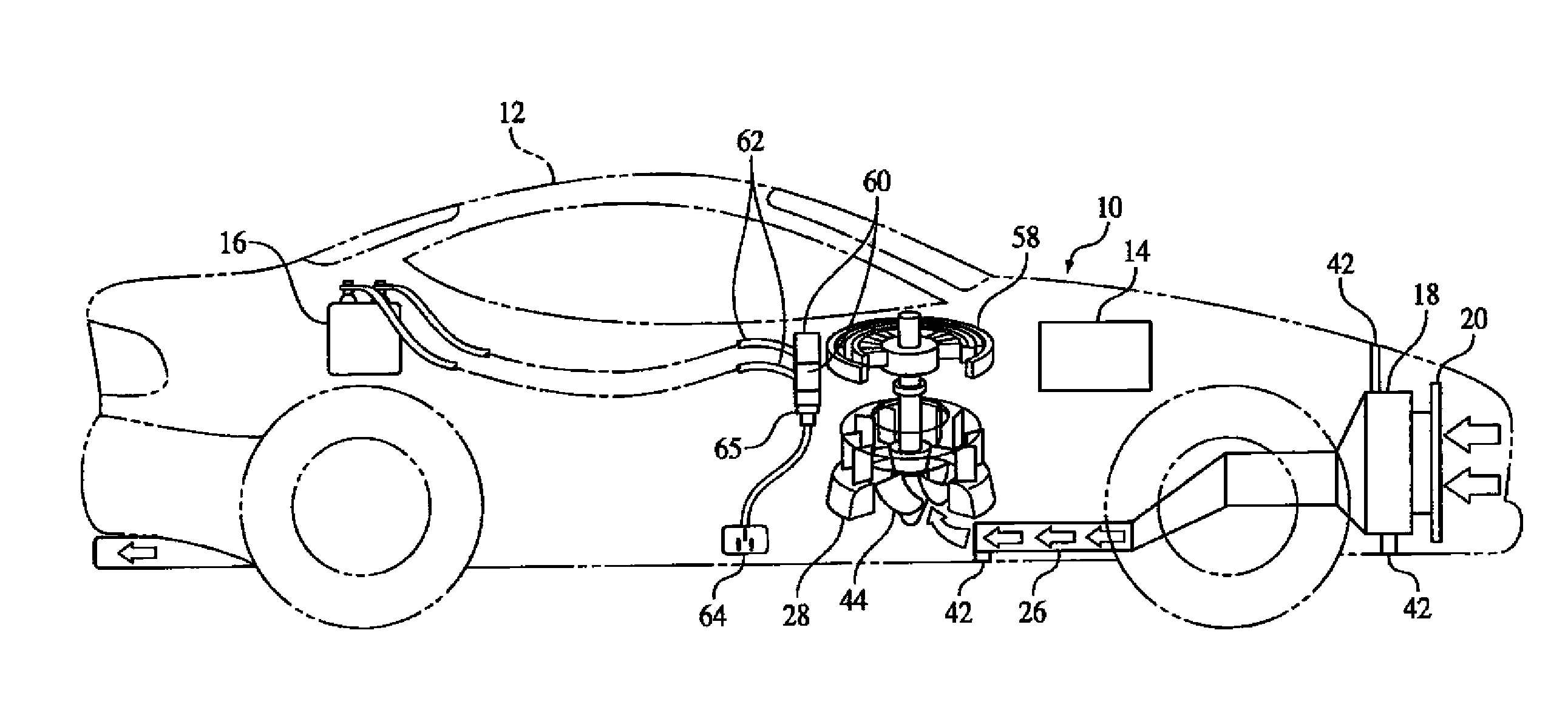 Wind propulsion power system