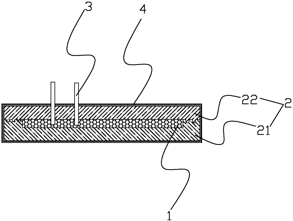 High-temperature graphene heating plate and preparation method thereof