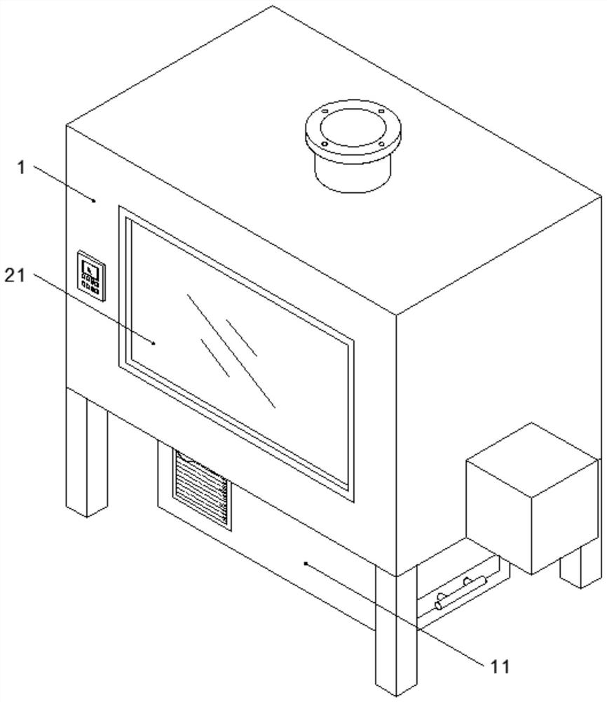 Quartz sand purification equipment for quartz rod production and working method