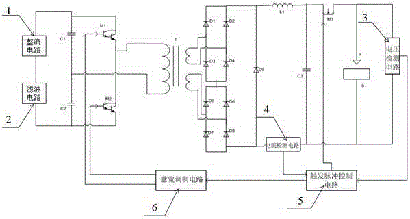 Control method of electrical discharge machining power supply capable of realizing automatic boosting