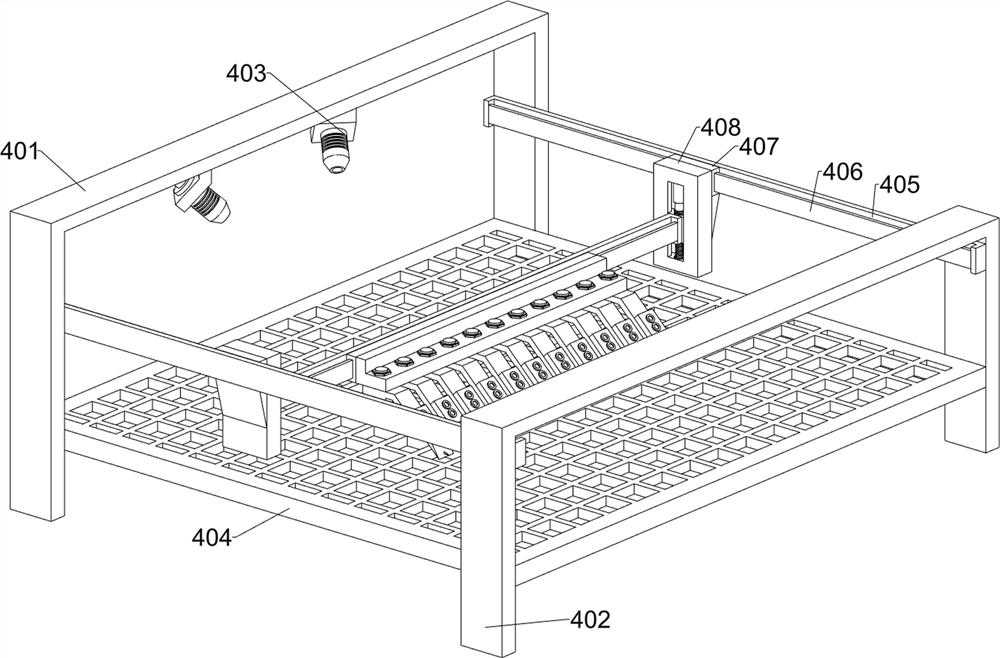 Automobile foot mat recycling and paint removing device