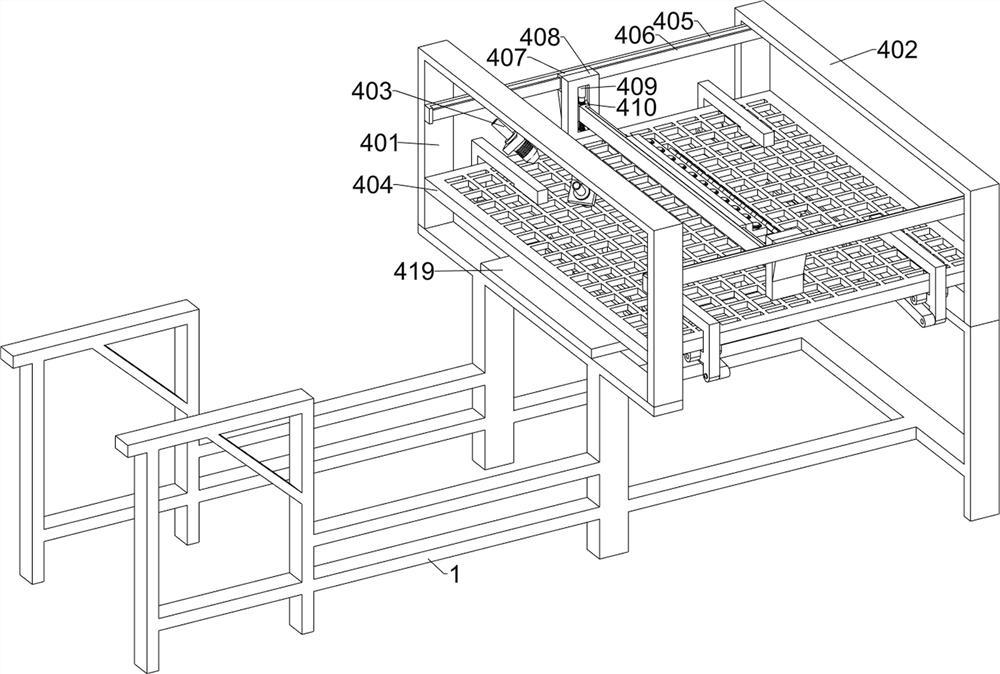 Automobile foot mat recycling and paint removing device