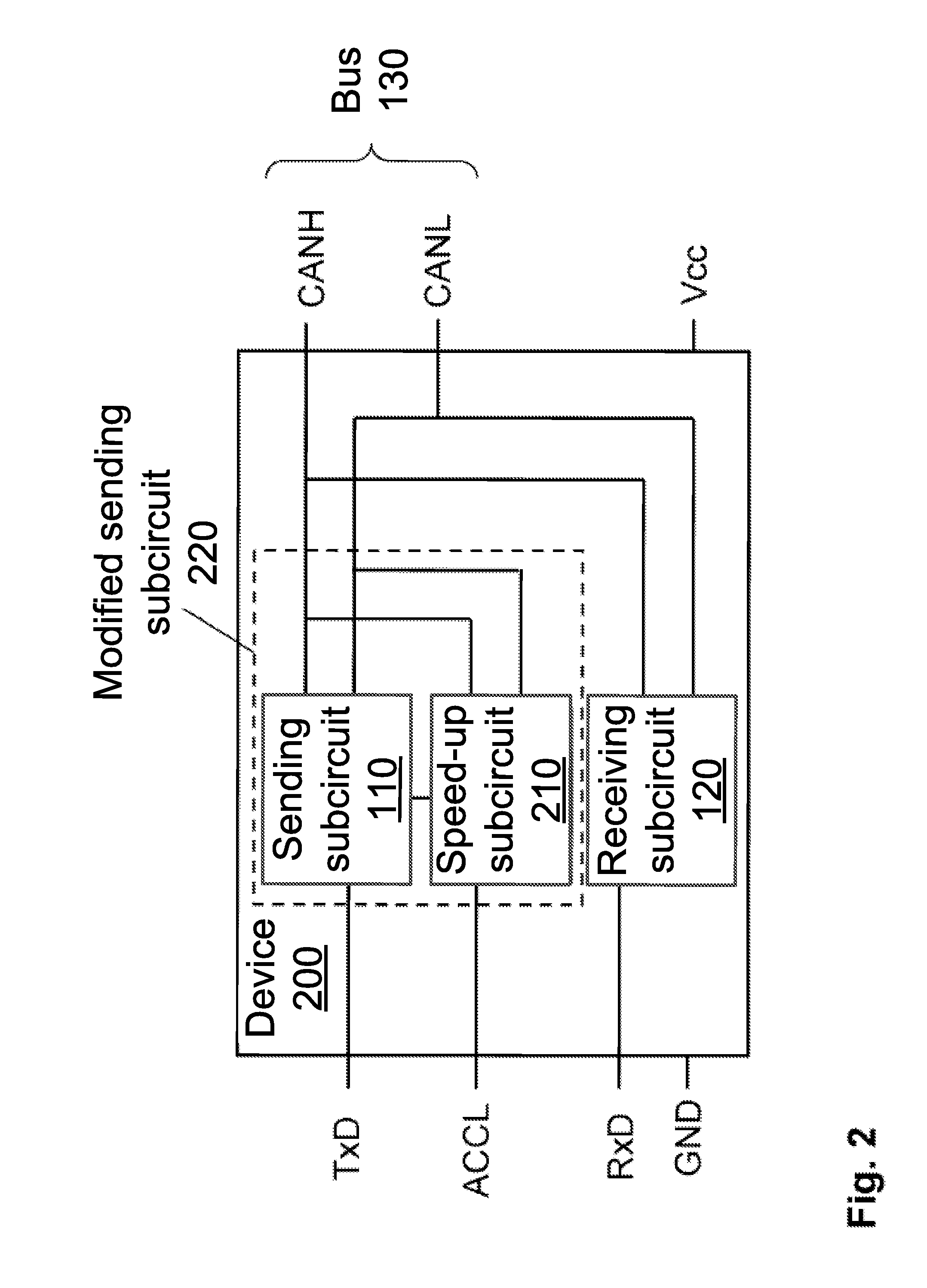 Device and method for serial data transmission at a high data rate