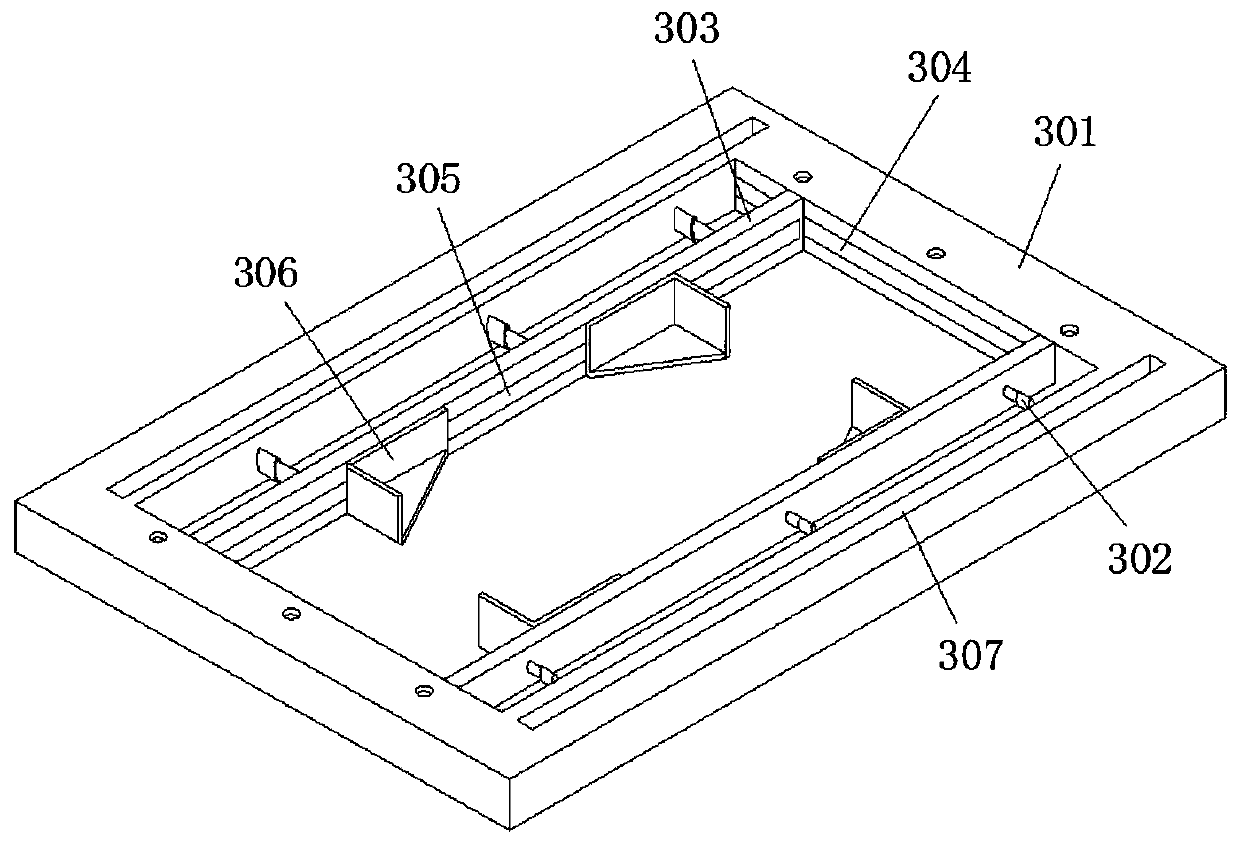 Welding fixture for high-low voltage power distribution cabinet production