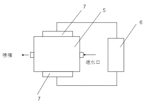 Ultrasonic atomization dust fall device for mine mining working face